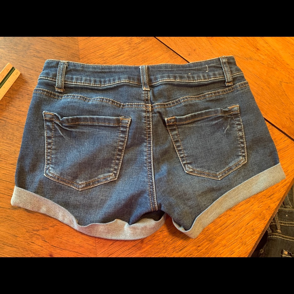 SO Cuffed Denim Shorts
